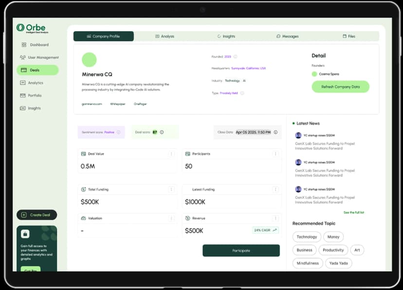 INSTANT LBO ANALYSIS